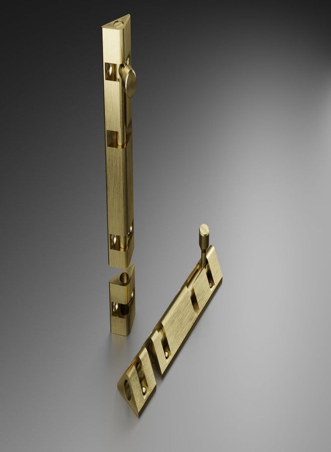 أتلانتيك مزلاج برج هرمي مثلثي أطلسي، 15 بوصة، عتيق، عبوة من 6 قطع - Image 2